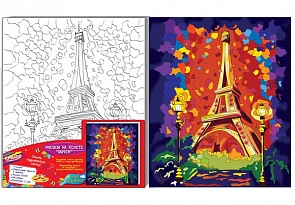 Роспись по холсту «Париж», 25 х 30 см., Креатто (Росмэн, 24420ros)